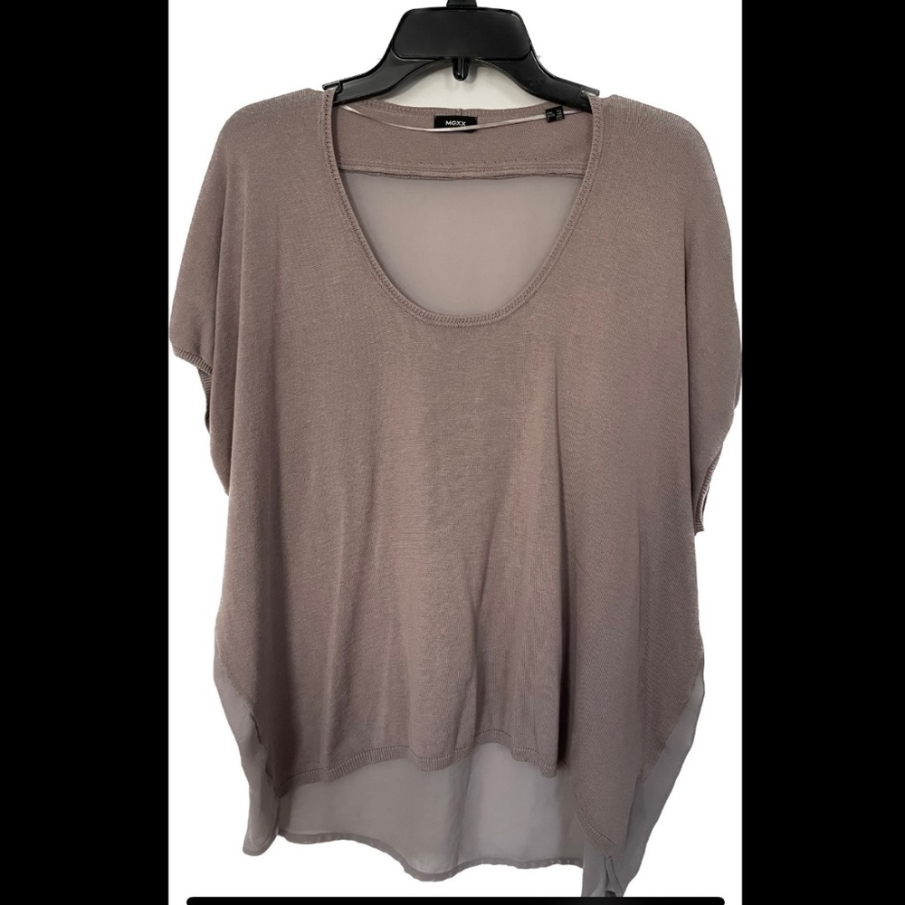 Mexx top with sheer back
